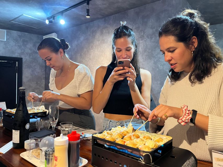 Osaka Sake Tasting with Takoyaki Cooking - How to Get the Most From Your Two Hours