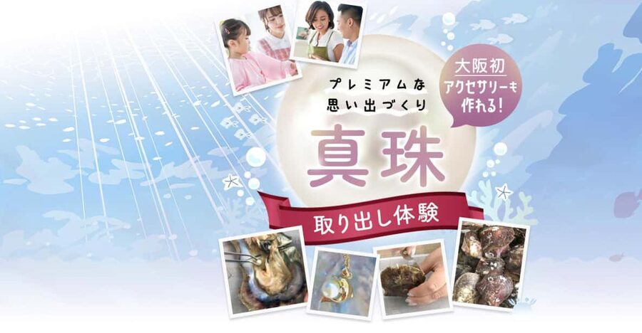 Osaka Shinsaibashi Pearl extraction experience - Choosing a pearl with its own character