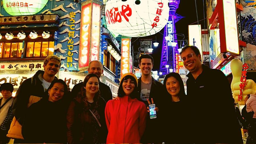 Osaka: Shinsekai Food Tour with 13-15 Dishes at 5 Eateries - What the guides add to the evening