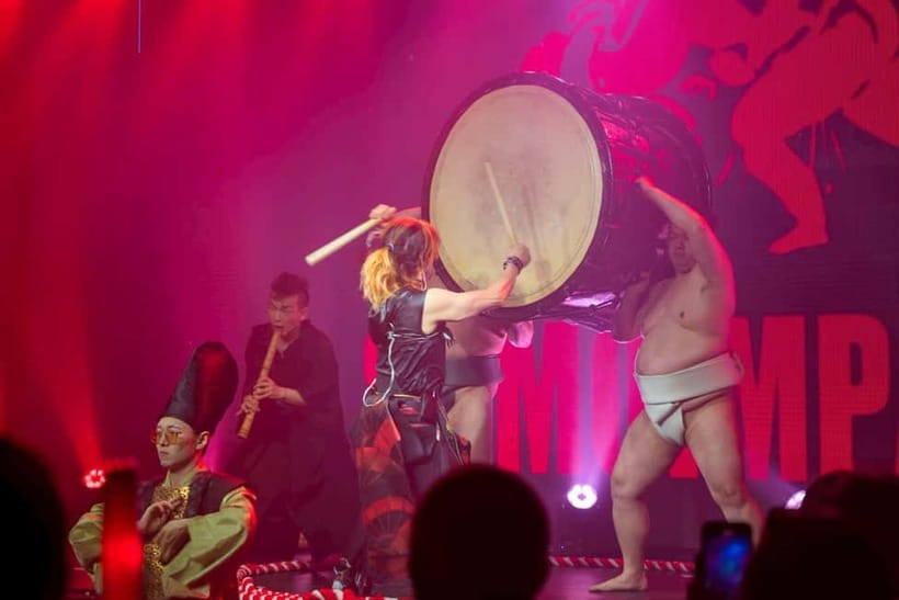 Osaka:SUMO BEATS SHOWCASE: Taiko Drum and Wagyu burger! - Getting there, checking in, and choosing your timing