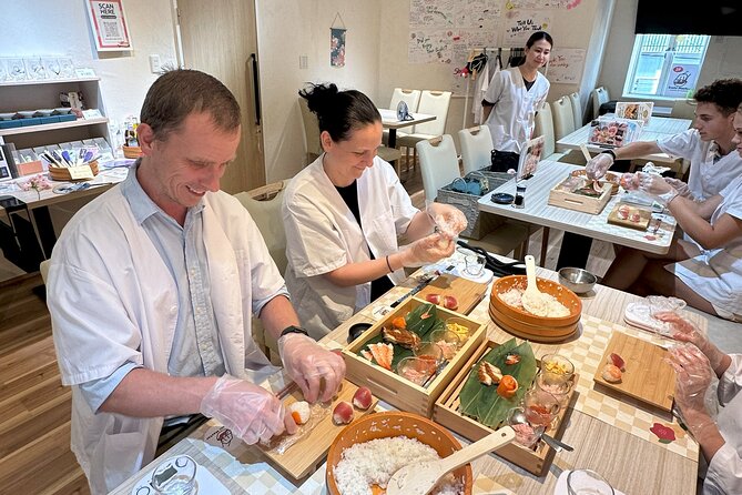 Osaka Sushi Making Class – Hands-On Nigiri & Rolls (Same-Day OK) - Learning to Make Sushi Rice Properly