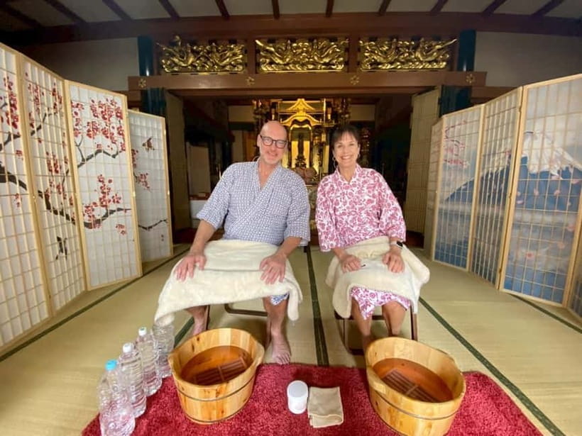 Osaka Temple Head Spa &Matcha Facial – Refresh & Glow〈90min〉 - Yukata photos and the shape of the visit