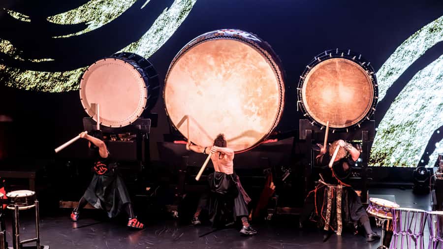 Osaka: UTAGE Japanese Taiko Live Show - Audience participation without pressure