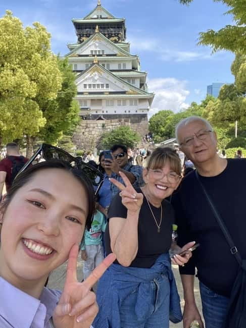 Osaka: Walking Tour and Top Highlights - Osaka Castle, gardens, and the Hokoku Shrine