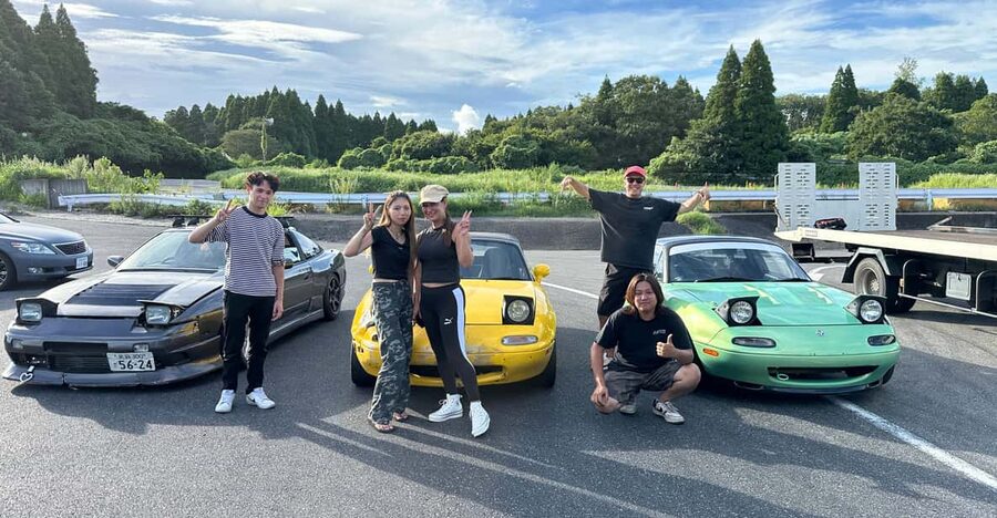 Private Drifting Lesson w/ OG Instructor Tokyo Drift Japan - The first lesson: learning a proper donut