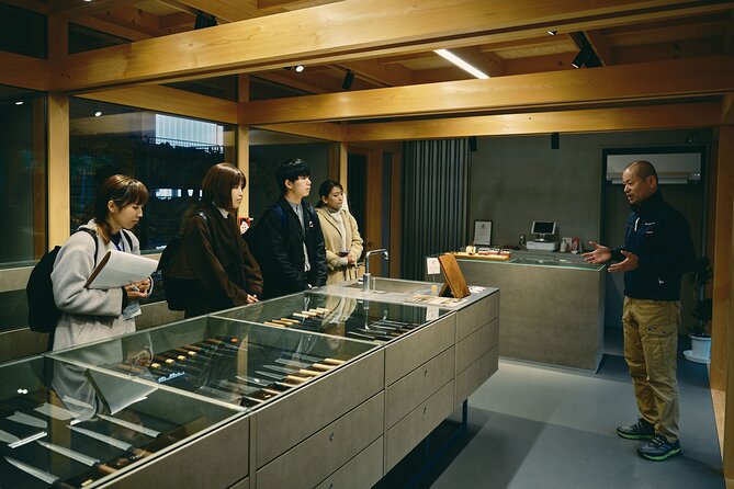 Private Echizen Knife Making Factory and walking Tour - The private format makes questions easier