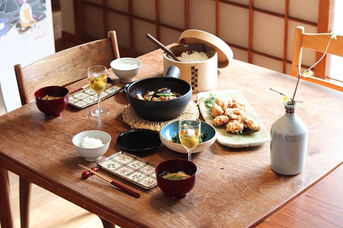 Private Kyoto Cooking Class with Aki in a Beautiful Wooden House - What you actually cook during the three hours