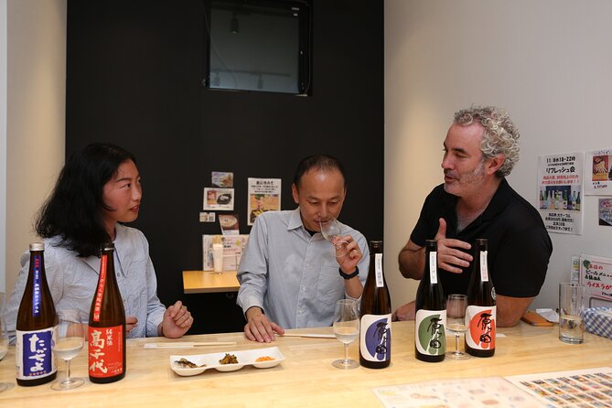 Private Sake Tasting in Central Kyoto with Sake Sommelier - A Private Tasting for One to Four People