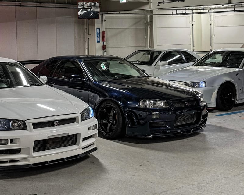 【R34 GTR Over 400 hp】Tokyo: Private Daikoku Tour in R34 GTR - My final take on the R34 GTR night