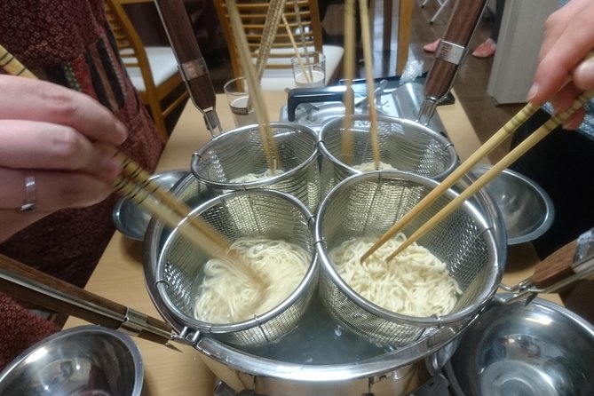 Ramen and Gyoza Cooking Class in Osaka - Eating the meal you prepared