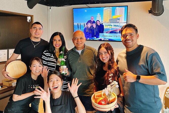 Ramen and Sushi Cooking Class with Sake Pairing Set in Tokyo - Why the group size matters