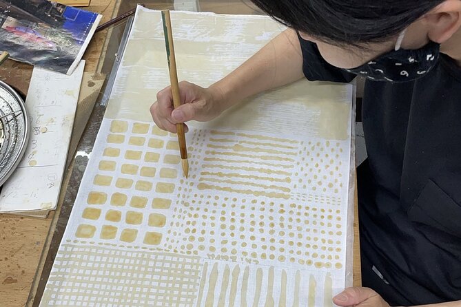 Roketsu dyeing experience: M course Roketsu Dyeing Experience - The family-run guidance from the owner and Yoko