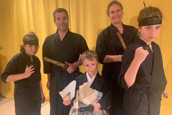 Samurai Sword Experience (Family Friendly)at SAMURAI MUSEUM TOKYO - A compact museum with limited viewing time