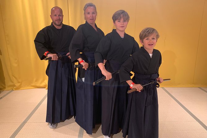 Samurai Sword Experience (Family Friendly)at SAMURAI MUSEUM TOKYO - Practical timing and cancellation advice