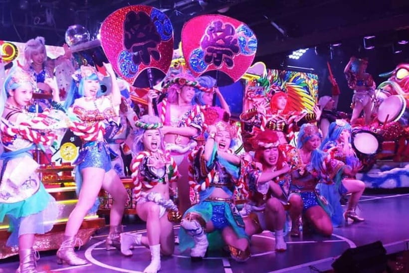 Samurai themed Entertainment show in Shinjuku - The 90-minute performance: short scenes and long pauses