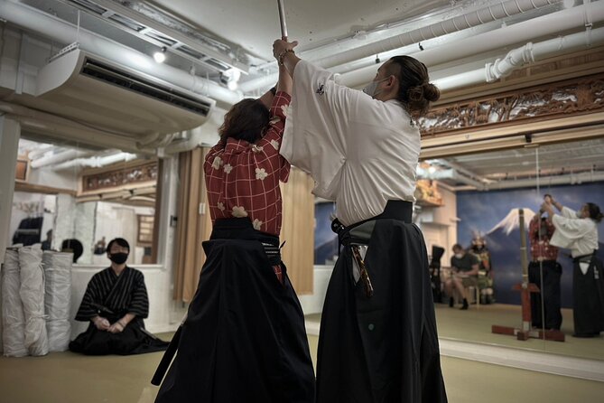 Samurai Training with Modern day Musashi in Kyoto - Drawing, sheathing, and wielding the katana