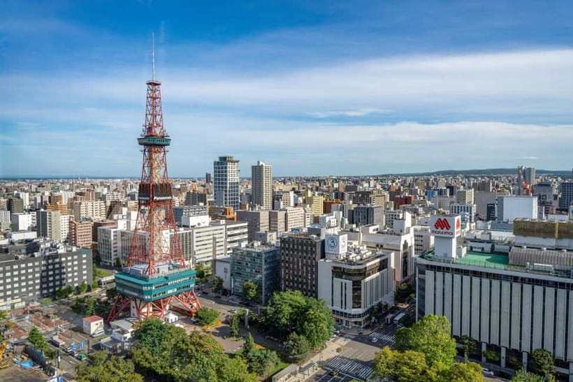 Sapporo Highlights: Golden Route Morning Guided Walking Tour - Seeing Sapporo from the TV Tower