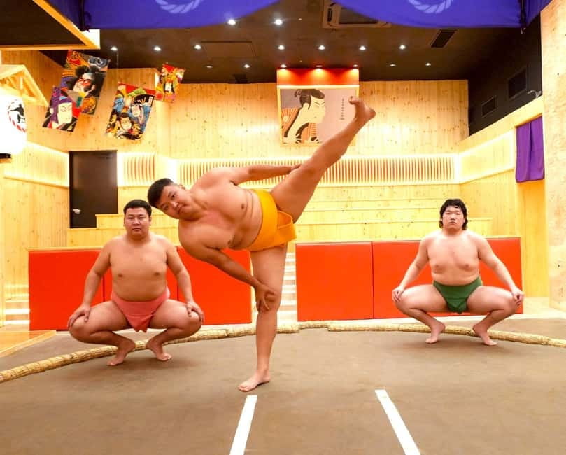 Sapporo: Sumo Show Experience with Japanese food & Photo - Dinner comes before the main bout