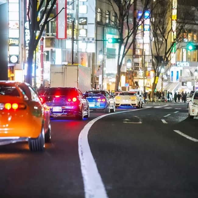 [Self-Drive] Tokyo & Daikoku Custom Car Driving Tour - Starting in Shibuya and joining the lead car
