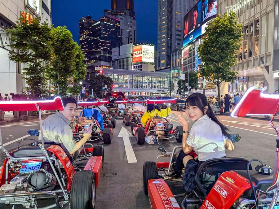 Shibuya#2 Go Karting Tour with Funny Costume - From Akiba Kart Shinjuku to the streets of Tokyo