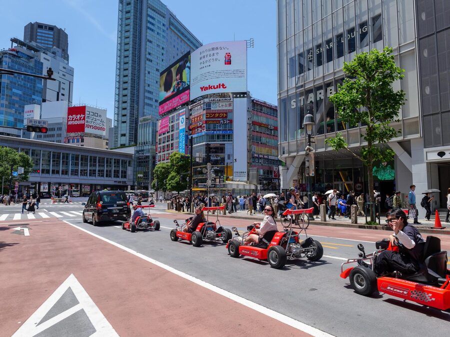 Shibuya#2 Go Karting Tour with Funny Costume - Price, insurance, and what you receive