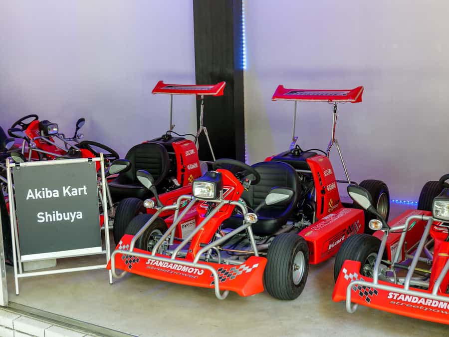 Shibuya#2 Go Karting Tour with Funny Costume - The driving permit rules are not optional