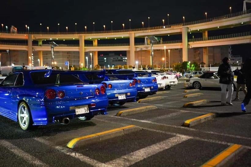 Shibuya City: Daikoku PA GT-R R35, R34, R33 or R32 Tour - Choosing between the R35, R34, R33, R32, and Supra