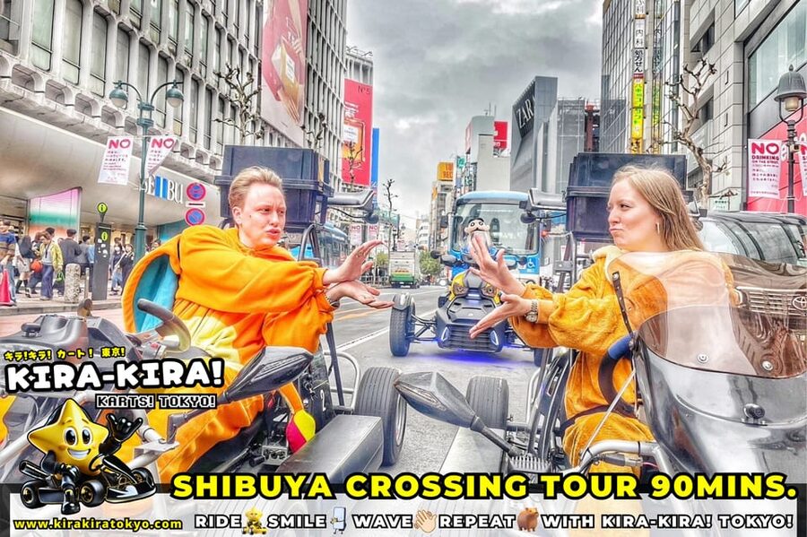 Shibuya Crossing x Tokyo Tower and more! Go-Kart Tour - Why an evening time can be a smart choice