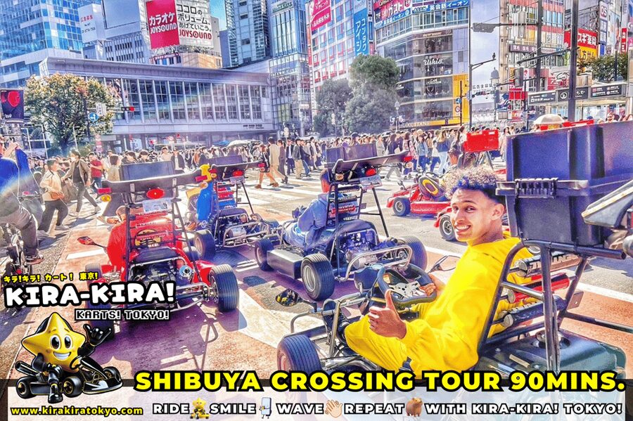 Shibuya Crossing x Tokyo Tower and more! Go-Kart Tour - The guides are a major part of the experience