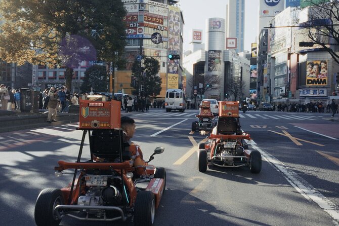 Shibuya Official Street Go-Kart in Shibuya Annex - Night rides, weather, and comfort