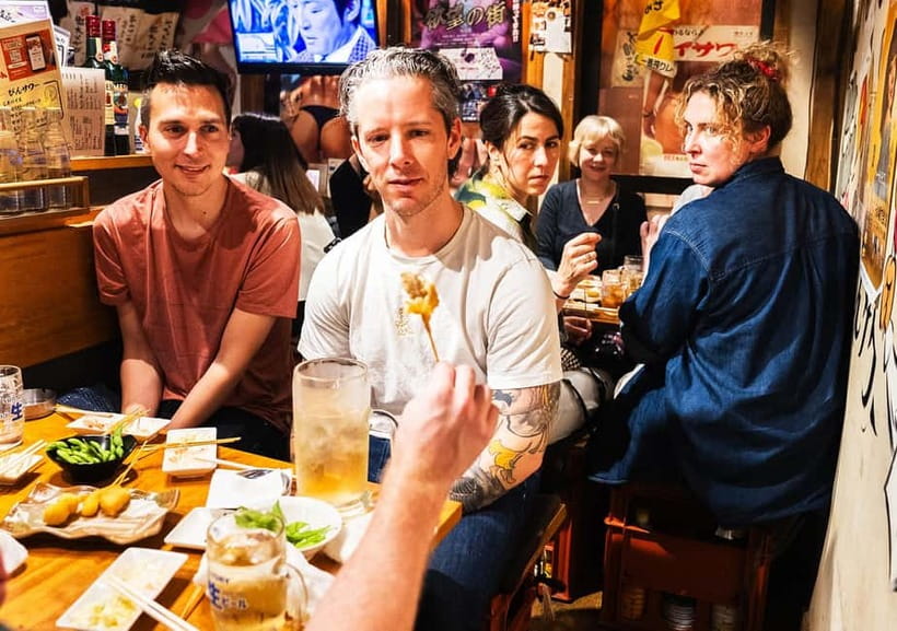 Shinjuku: Food Tour - 15 Dishes at 4 local eateries - Kabukicho: food, lights, and Tokyo after dark