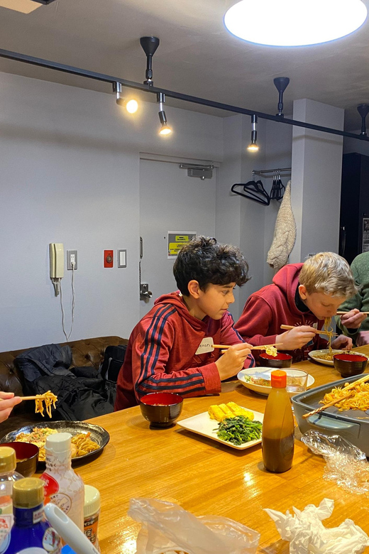 Shinjuku Tokyo: Authentic Japanese Home-Style Culinary Class - A family-friendly activity with enough food for adults