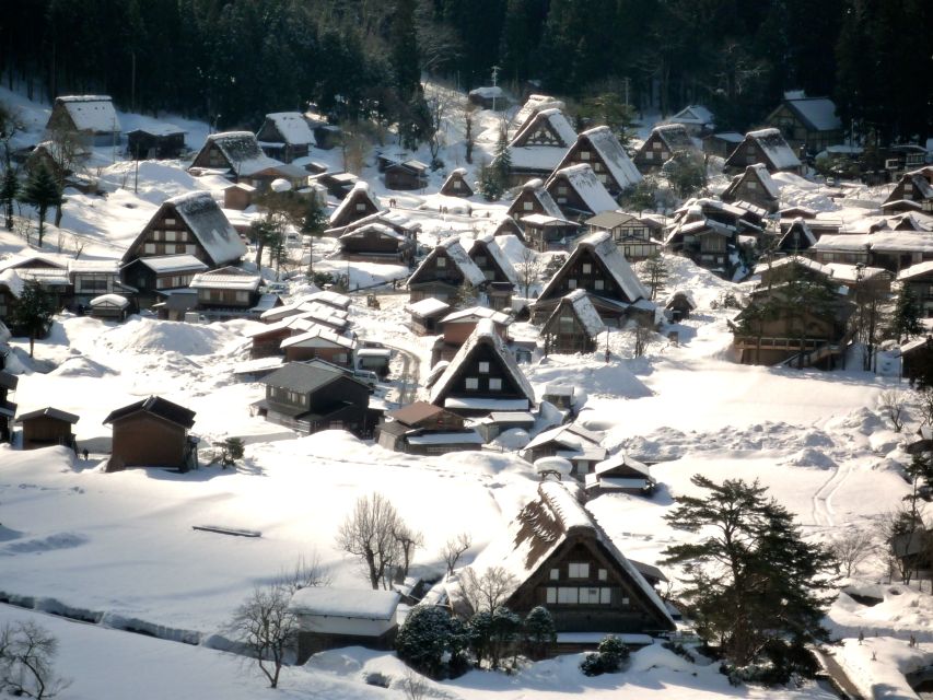 Shirakawa-go, Gokayama & Takayama Private Tour From Kanazawa - Shirakawa-go and the gassho-zukuri roofs