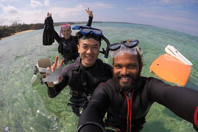 Snorkeling in the Blue Cave area【Okinawa Prefecture: Free feeding & photo images!English and Chinese speaking guide available! - Is $19.82 a good value?