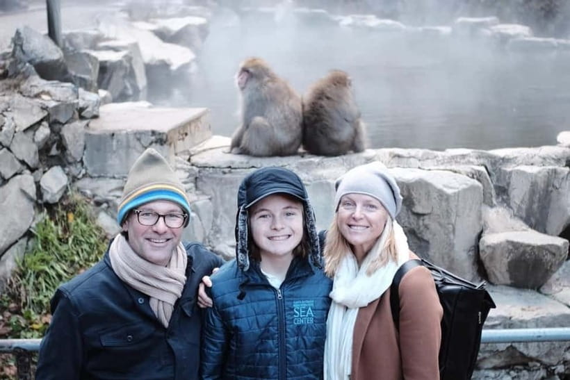 Snow Monkeys & Best of Nagano: Togakushi, Zenko-ji and more - The walk to Jigokudani Snow Monkey Park