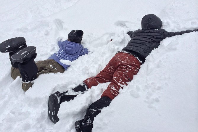 Snowshoe Hike Tour from Sapporo include hotel p/up & drop off - From snow to Jozankei Onsen