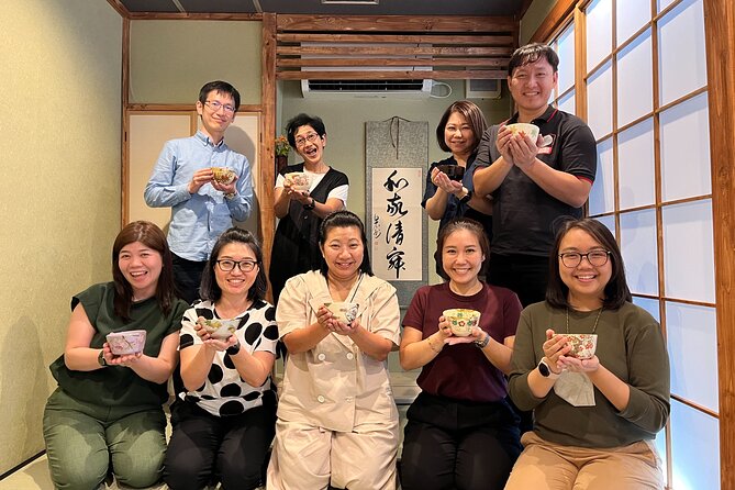 Tea Ceremony Experience in Osaka Doutonbori - The tea, sweets, and etiquette