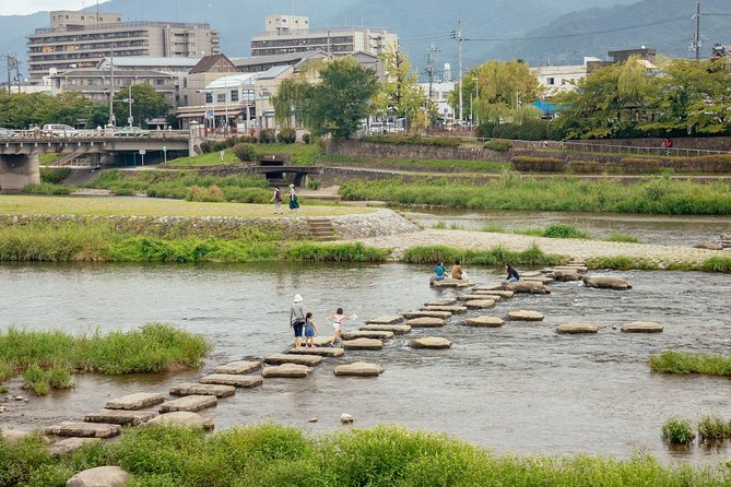 The Beauty of Kyoto by Bike: Private Tour - Gion Shinbashi beside the Shirakawa River
