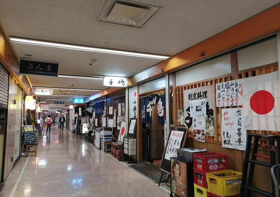 Tokyo: 3-Hour Food Tour of Shinbashi at Night - Shinbashi at night, where office workers let go