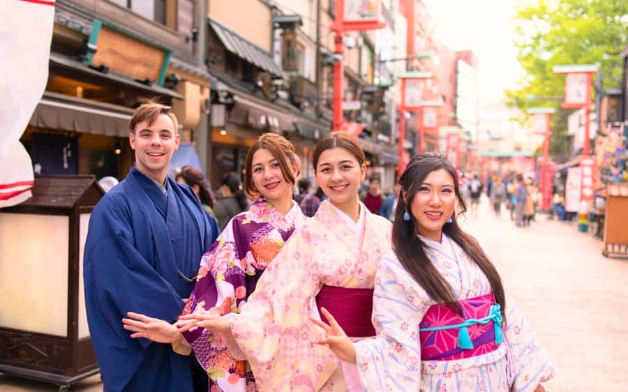 Tokyo: Asakusa Kimono Rental Experience - Dressing Help from Kazune and Wako