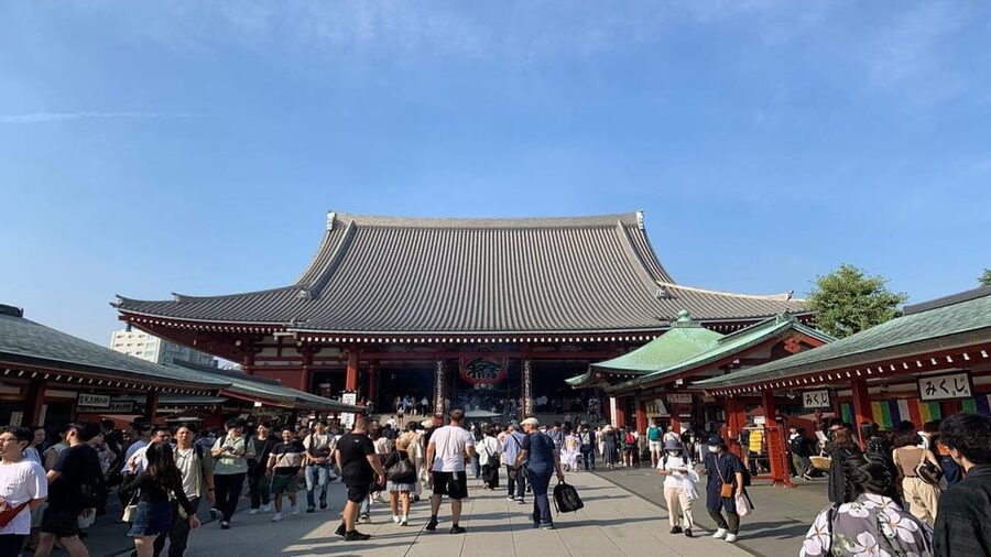 Tokyo Asakusa & Senso-Ji Walking tour With A Guide - Tokyo Skytree: a modern marker above old Asakusa
