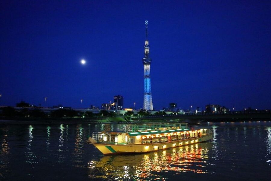 Tokyo Bay: Traditional Japanese Yakatabune Dinner Cruise - The authentic feel, and the limits of the English experience