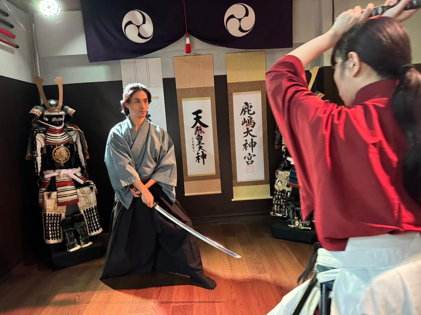Tokyo: Best Samurai Experience - The four sword actions you actually practice