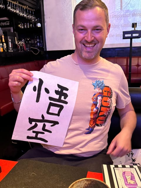 Tokyo: Calligraphy on Kanji Fan & Scroll with Drink - Matcha, other drinks, and the pace of the room