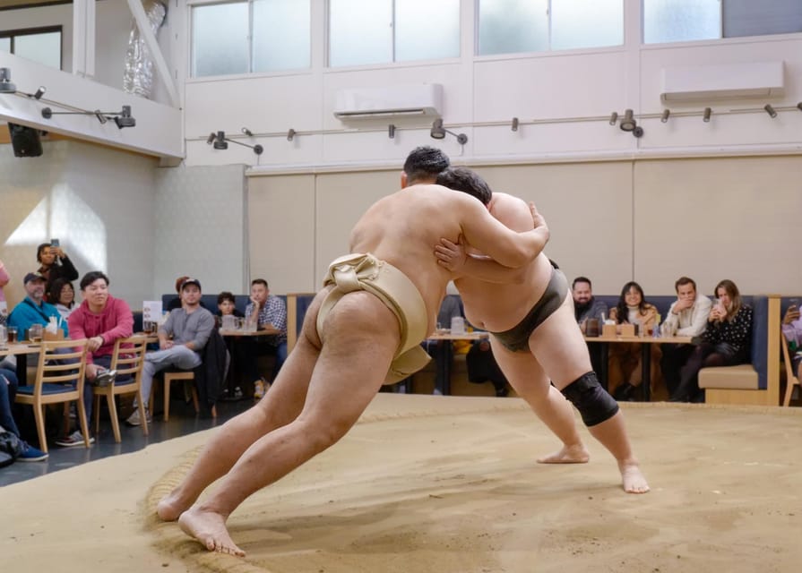 Tokyo: Challenge Sumo Wrestlers and Enjoy Meal - Why this sumo experience works for first-time visitors
