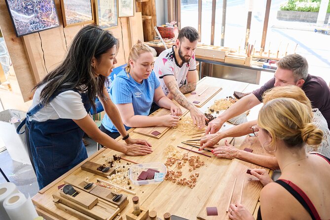 Tokyo Chopstick Making Workshop with Artisan - What you do from start to finish