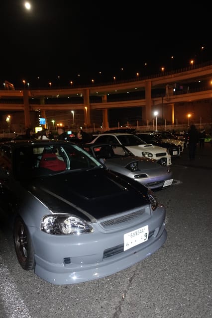 Tokyo: Daikoku Car Meet Tour at Night with JDM Guides - Riding the Bayside Line through Tokyo at night