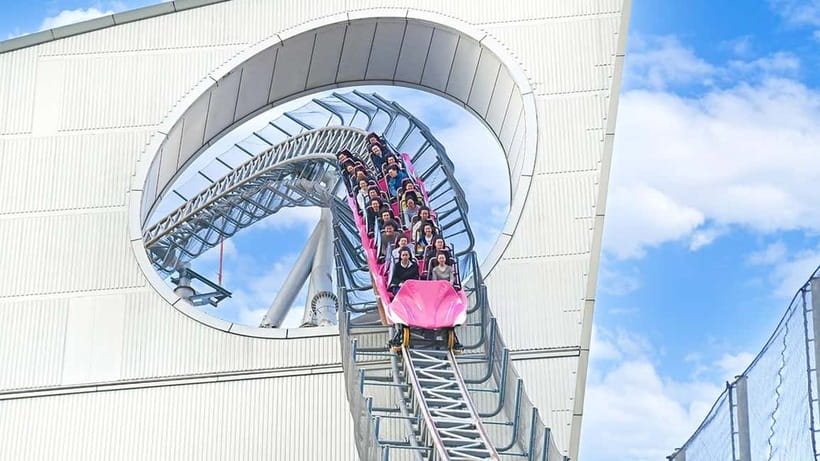 Tokyo Dome City Attractions 5-Ride Ticket - Family Rides, Arcades, and the Water Symphony Fountain