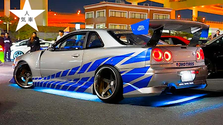 Tokyo Drift 3.8 V6 Fast & Furious Experience ( Kaila Yu-SP ) - Tokyo car culture from the passenger seat
