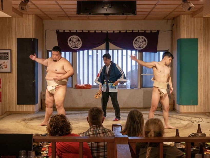 Tokyo: Family Sumo Workshop & Live Wrestling Show with Lunch - Stepping into the dohyo